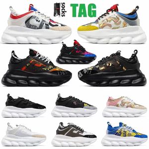 2023 Platfrom Originals Fritid Sneakers Casual Shoes Mens Womens Paris Confortable Old Dad Bench Classic Chain Leather Outdoor Walking Shoe 36-45