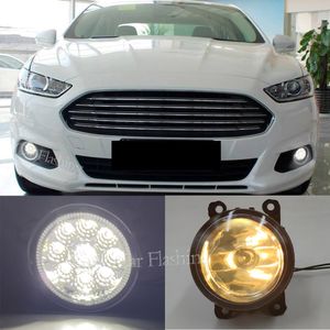 Fog Light Cover Grill Bezel For Ford Mondeo Fusion 2013-2016 strålkastare LED Foglights Halogen Fog Lamp Driving Light