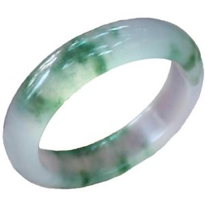 Джейд браслет для женщин, 100% натуральный зеленый нефритовый, подлинный сорт круглые нефритовые браслеты с ювелирной коробкой и сертификатом, внутреннее 2.12-2.52 '' / 52-68mm