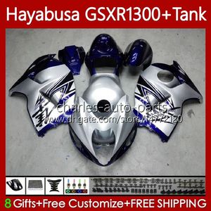 1300CC Hayabusa For SUZUKI GSX-R1300 GSXR-1300 GSXR 1300 CC 74No.32 GSXR1300 1996 1997 1998 1999 2000 2001 GSX R1300 2002 2003 2004 2005 2006 2007 Fairing blue silvery