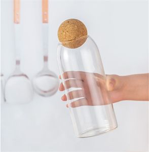 ファクトリーバーツール2.4インチワインのボトルデカンタコルクストッパーの取り替え木製ガラス瓶ボトルふたボール