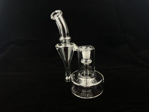 Glasscity Transparent RBR Oil Rig Hookah - 14mm Joint, Ideal for Oil Smoking, Order Now!