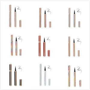 Selbstklebender Flüssig-Eyeliner für falsche Wimpern Kein Kleber zum Tragen Wimpern Eyeliner Starker selbstklebender Wimpern-Eyeliner 10 Stk