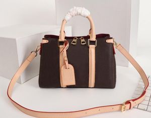 Fashion Retro Handväska Speedy Luxury Designer Bag 2020 Ny handväska dragkedjaöppning och stängning tyg kantad med klassiskt blomma designelement