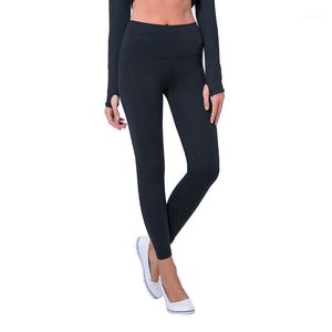 Wholesale women spandex running tights for sale - Group buy Yoga Outfit Plus Size Hip Up Sport Fitness Pants Women Solid High Waisted Gym Running Tights Stretchy Nylon Spandex
