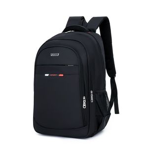 Ny vattentät manlig högkvalitativ ryggsäck dator väska skolstudent college casual rese väska