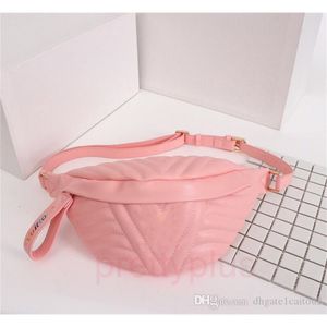 オリジナル高品質デザイナーの高級ハンドバッグ財布 BUMBAG ウェーブポケットバッグ女性ブランドトート本革ショルダーバッグ