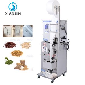 2021 latest 10-999g automatic tea bag weighing filling packaging machine with back sealer composite film dispensing packager