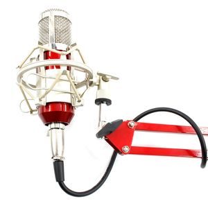 Profissional Condensador Audio Wired BM800 Studio Microfone Vocal Gravação KTV Karaoke Microfone MIC W / Stand para computador