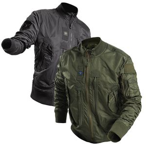 Outdoor Pilot Paratrooper Jacket Sports Gear Jungle Hunting Woodland Shooting Coat Tactical Combat Clothing NO05-220