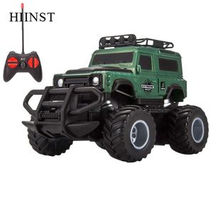 Hiinst Toys Electric RC Автомобиль LED Rock Robler Roll Автомобильная дистанция Пульт дистанционного управления Мальчиками Пульт дистанционного управления Багги Автомобильные игрушки LJ200919