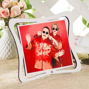 DIY Picture Sublimation Blanks Deska Malowanie Woodistość Hollow HDF Obsługa Ozdoby Bed Room White Color Totness 10 93xma L2