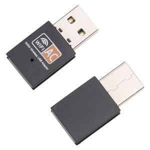 USB WiFi Adaptörü 600Mbps Wi-Fi dongle PC Kablosuz Ağ Kartı Çift Bant 2.4G 5GHz Adaptör LAN USB ETERNET ALICI