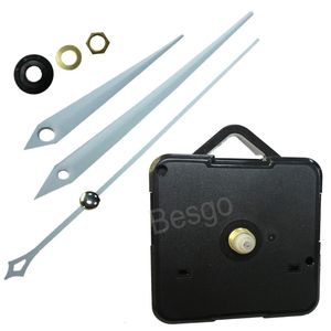 Tyst klockor rörelse spindelaxel längd 14cm DIY kvarts klockmekanism rörelser kit Horloge tillbehör hantverk present bh5994 tyj