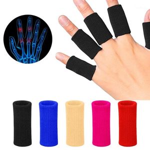 10pcs Stretchy Sports Finger Sleeves Arthritis Support Finger Guard Outdoor Basketball Protection Sports Safety1