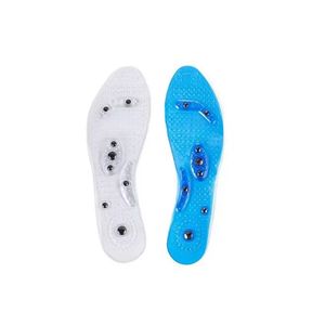 Massaging Insoles,Acupressure Magnetic Massage Foot Therapy Reflexology Pain Relief Shoe Insoles Washable and Cutable