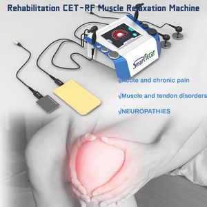 Neue intelligente Tecar-Therapie-RF-Ausrüstung RET CET Körperform abnehmende Schmerzlinderung Körperliche Schönheitsmaschine