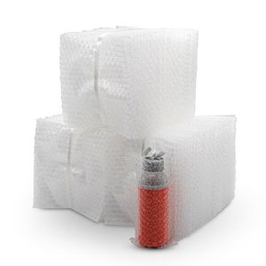 15 * 15cm luftkolonnväska bubbla dämpande wrap spole express förpackning stötdämpande bubbla film anti-kollision buffert uppblåsbara bubblor kolumner kurirväskor