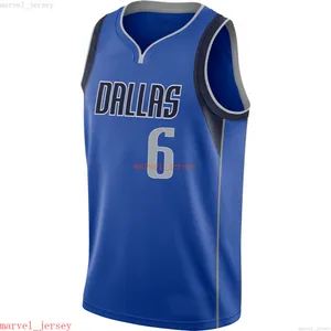 100% Dikişli Kristaps Porzingis Kraliyet Swingman Jersey XS-6XL Erkek Gerileme Basketbol Formaları Ucuz Erkek Kadın Gençlik