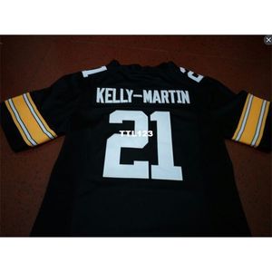 Barato 3740 # 21 Marfim Kelly-Martin Iowa Hawkeyes Alumni College Jersey S-4xlor Personalizado Qualquer nome ou Número Jersey