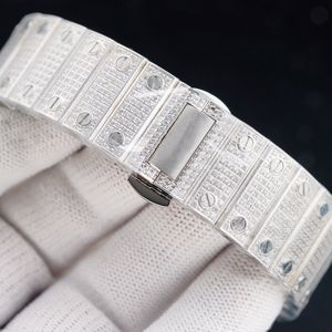 Watches Designer Watch Diamond Mens Automatic Mechanical 40mm Sahire Wristwatch High-end rostfritt stålbälte Montre de Luxe 453991 ES