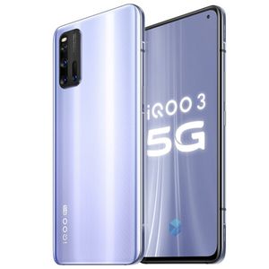 オリジナルのvivo iqoo 3 5g携帯電話12GB RAM 128GB 256GB ROM Snapdragon 865オクタコアAndroid 6.44 