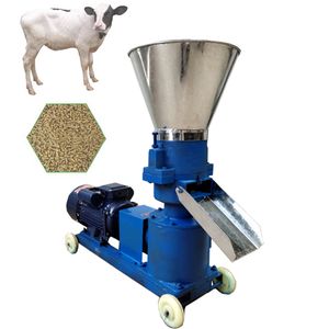 KL-125 Novo tipo Máquina de pellets de madeira alimentação Mill 220V/380V Granulululador de alimentos para animais de alta eficiência