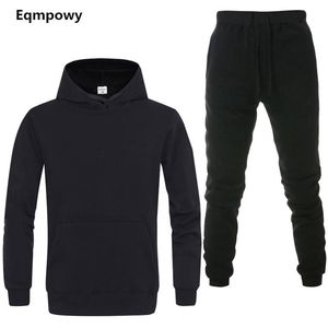 Men's Tracksuit 2 sets of new fashion jacket sportswear men's sweatpants hoodies spring and autumn  hoodies pants