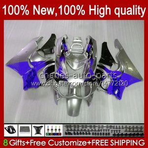 Honda Blue Silvery CBR893 CBR 900 893 RR 1989 1990 1991 92 93 993RR 900RR CBR900RR CBR893RR 89 90 91 1992 1993フェアリング