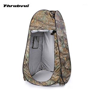 Portable Privacy Shower Toilet Camping Up Tent Camouflage UV -functie Outdoor Dressing Tent Photography11