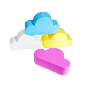 Fashionable Cloud Magnetic Key Holder Cute Keychains Creative Home Storage Key White Cloud Shape Magnets Keyrings