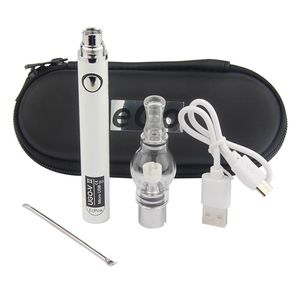 Kit de partida de cera Ugo V2 com tanque T6 Atomizer Dab Ego Vaporizador Pyrex Globo Globo 650mAh 900mAh Pena De Encerado Bateria Kits Completos