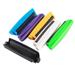 Portable Plastic Manual Rolling Machine Smoking Accessories Tobacco Roller 110MM 78MM Papers King Size Cigarette Device Cone