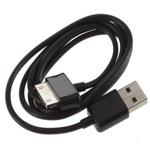 1 متر 3ft USB مزامنة كابلات البيانات شاحن شحن كابل شحن لسامسونج غالاكسي تبويب 2 3 P1000 P3100 P3200 P5100 ملاحظة N8000 الكمبيوتر اللوحي