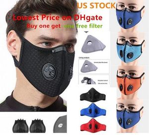 with Dhl Ship Cycling Reusable Mask One Free Filter Lowest Price on Dhgate Activated Sport Running Training Road Bike Designer Face Mask
