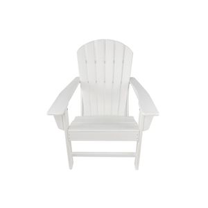 Weisser Stuhl großhandel-US amerikanische Vorratsmöbel Um HDPE Harzholz Adirondack Stuhl Weiß A05