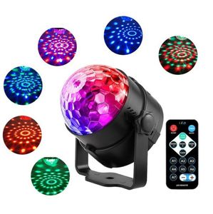 The latest LED crystal magic fan, your stage light, remote control colorful projection light, party flash, free shipping