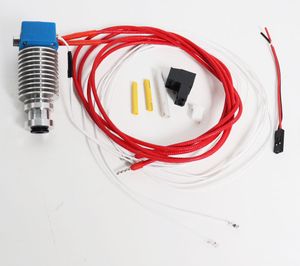 Prusa I3 MK3 MK2S / MK2.5 HOTEND Zestaw z Silikonową Skarpetą Hot End Endzes Ogrzewany Blok Heat Heat Throat Termistor