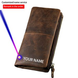 Oryginalna skóra Mężczyźni Moda Duża Pojemność Businee Card Uchwyt Case Case Book Snap Portfel Designer Torebka Case Telefon