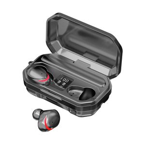 M15 Bluetooth-Kopfhörer, kabelloser Kopfhörer, Stereo-LED-Display, Bluetooth 5.1, LPx7, wasserdichtes Headset mit Einzelhandelsverpackung