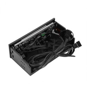 Cooling LCD Display Front Panel Temperature Controller Fan Speed Control for Desktop CPU Cooling Drive