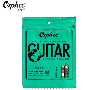 Orphee RX17 010-046 Corde per chitarra elettrica Corde in lega di nichel Accessori per chitarra a tensione super leggera