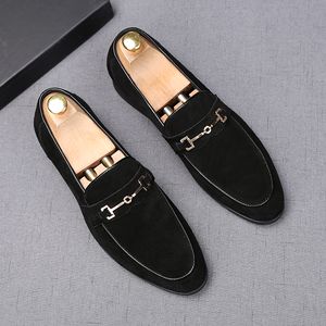 Hot Sale-high quality Fashion designer Men style lace-up Shoes Luxury Flat Walking Shoe Dress Party Wedding Shoe