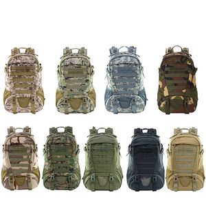 Outdoor Sports Tactical Camo Molle ryggsäck Pack Bag Rucks Knapsack Assault Combat Camouflage No11-029