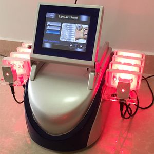 Lipolaser Equipment Diode Diode Laser Laser 10 podkładki lipoliza liposukcja Lllt Cellulite Usuwanie Szybka strata tłuszczu Salon Maszyna salonowa