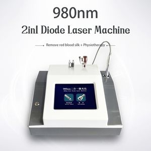 La più nuova macchina di rimozione della vena del ragno vascolare del laser a diodi di alta qualità 980nm Unghie Fisioterapia di rimozione del fungo per il salone