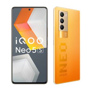 オリジナルのvivo iqoo neo 5s 5 g携帯電話8GB RAM 128GB 256GB ROM Octa Core Snapdragon 888 48.0MP AI NFC Android 6.62 