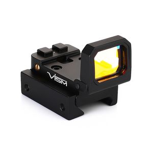 Visma tattico Flip rosso Ambito rosso Ambito pistola olografica Riflesso pieghevole Flip Sight a caccia di fucile Ottica softa