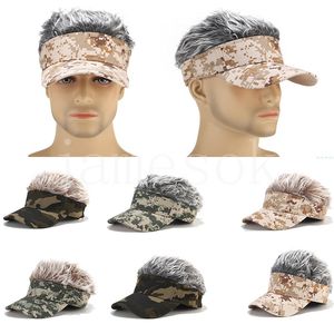 New wig camouflage baseball cap for men street trend cap for women casual sport golf cap for adjustable sun protection DB257