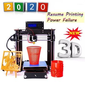 Impressoras CTC 3D Impressora 2021 Atualizada de alta qualidade de alta precisão reprime prusa i3 diy 8 currículo falha de energia impressão1